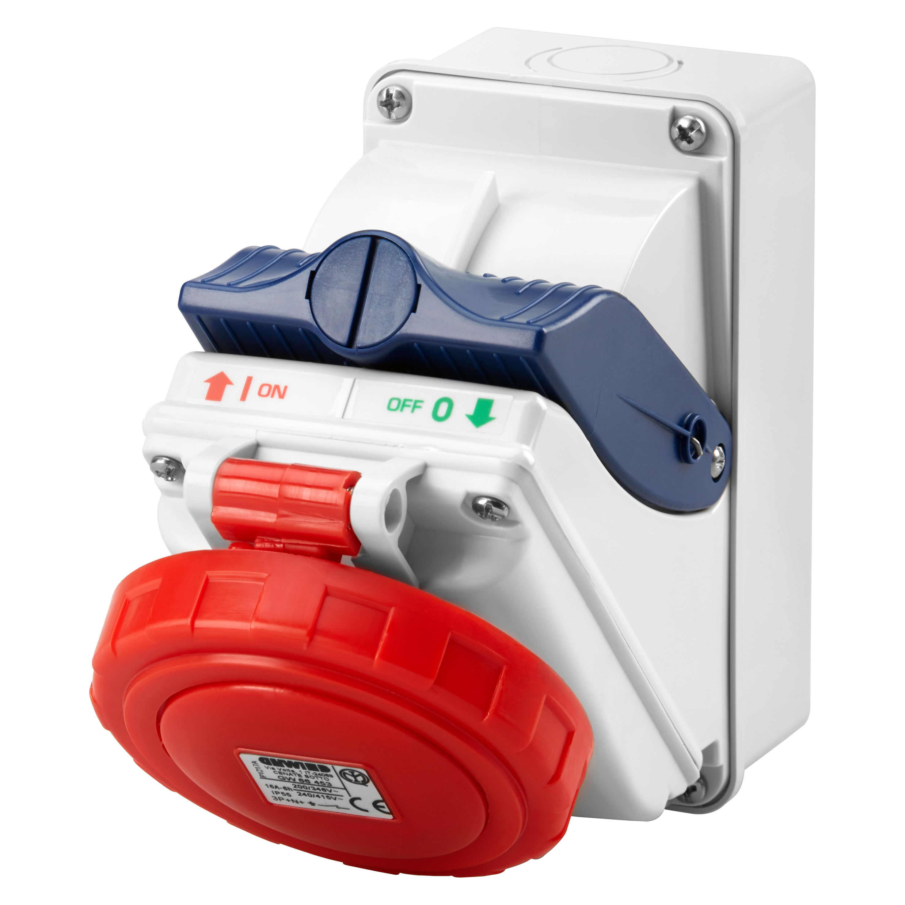 GEWISS - GEWGW66451 COMBIBLOC C.F.IP55 2P+T 16A 400V 9H