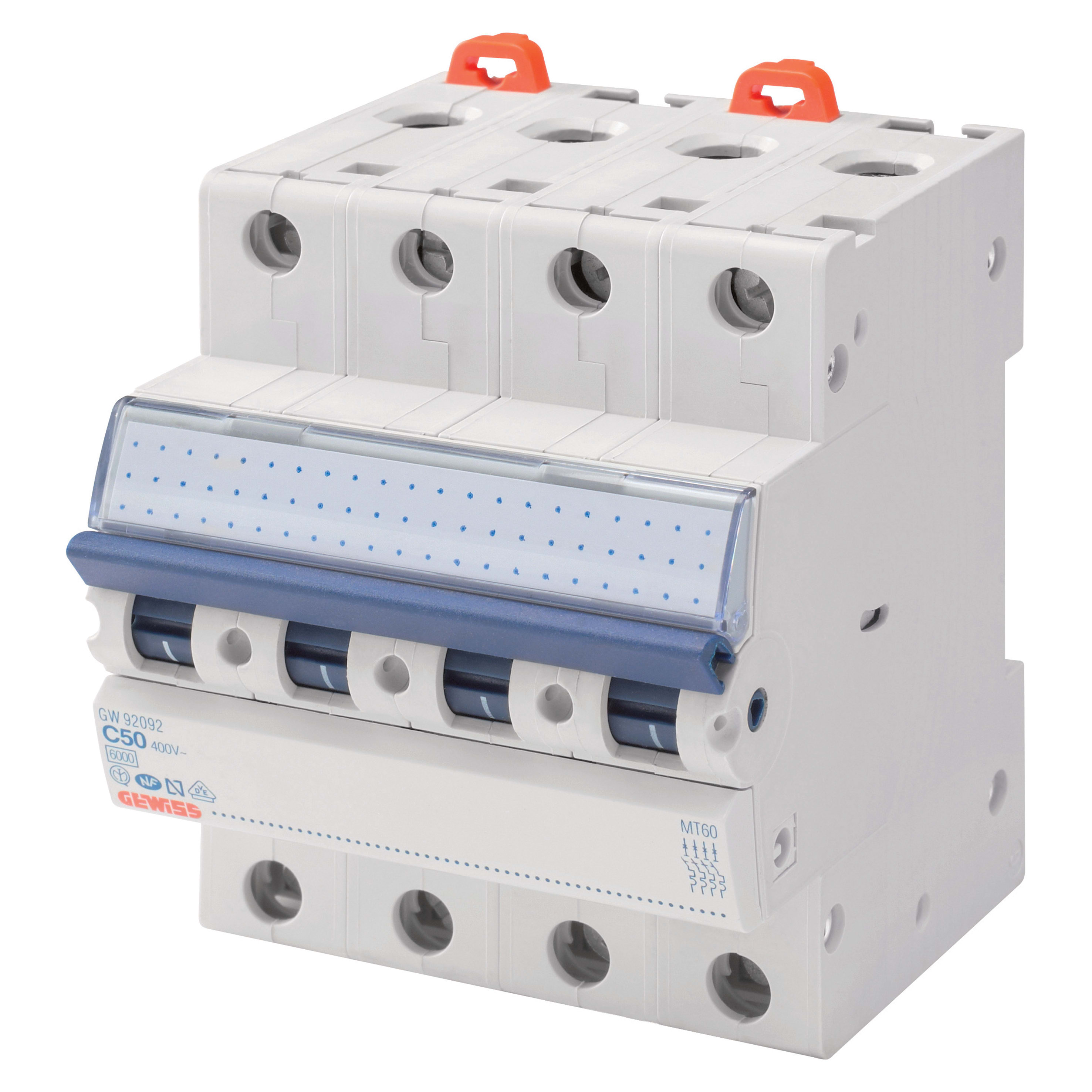 GEWISS - GEWGW92794 INT.MAGNETOTERMICO 4P D13 10KA 4M