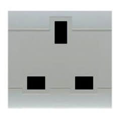 SCAME PARRE SPA - SCA101.6413.G PRESA 2P+T 13A 250V INGLESE GRIGIA