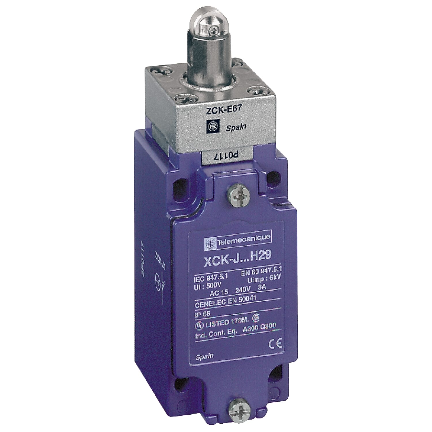 YAGEO TMSS ITALY SRL - TSIXCKJ567H29 FINECORSA CON FILETTO M20