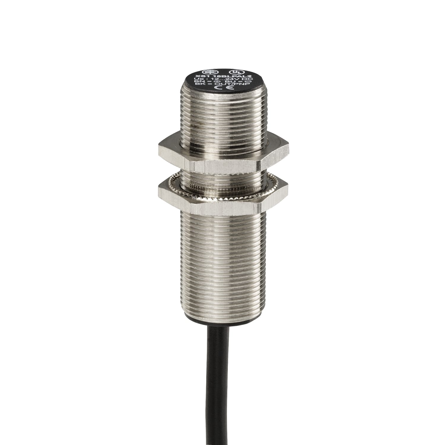 YAGEO TMSS ITALY SRL - TSIXS518BLPBL2 PROX LUNGO M18 PNP NC 3FILI SN 5MM CABLE