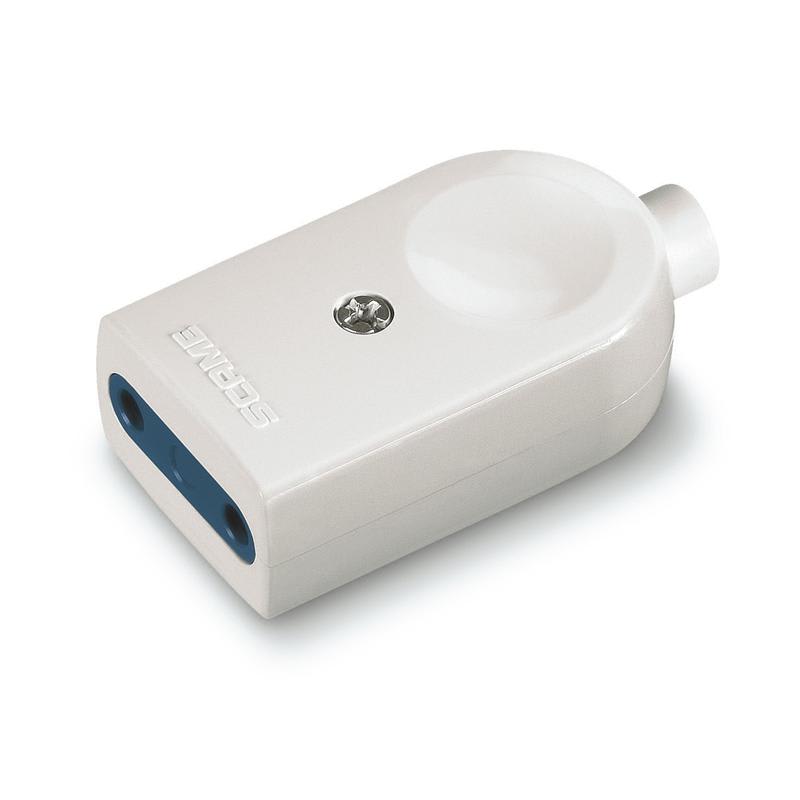 SCAME PARRE SPA - SCA106.3010 PRESA BLUELINE 2P 10A BIANCA