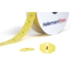 HELLERMANNTYTON Srl - HEE556-83012 Targhetta rombo poliolefina 20x30mm giallo