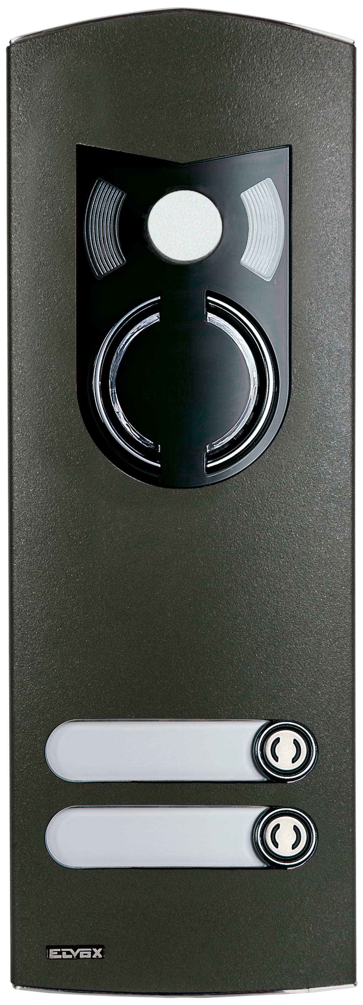 VIMAR SPA - VIW1222/35 PLACCA A/V 2M IK10 2 TASTI GRIGIO SABL