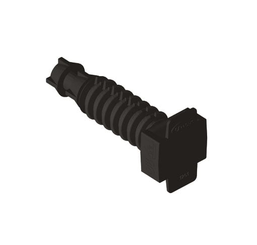 UNEX APARELLAJE ELEC - UNY1251 25 TASSELLO A PRESSIONE NERO 8 U63X
