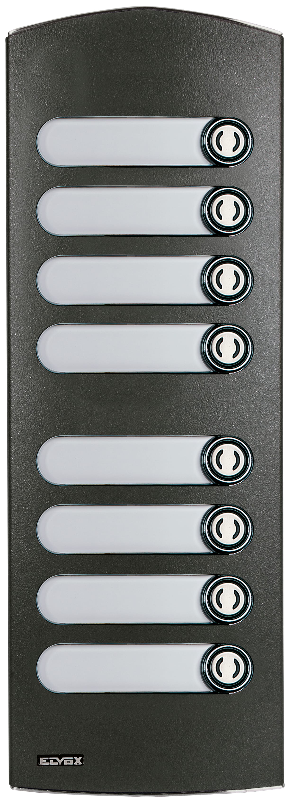 VIMAR SPA - VIW1258/35 PLACCA SUPPL. 2M IK10 8 TASTI GR. SABL