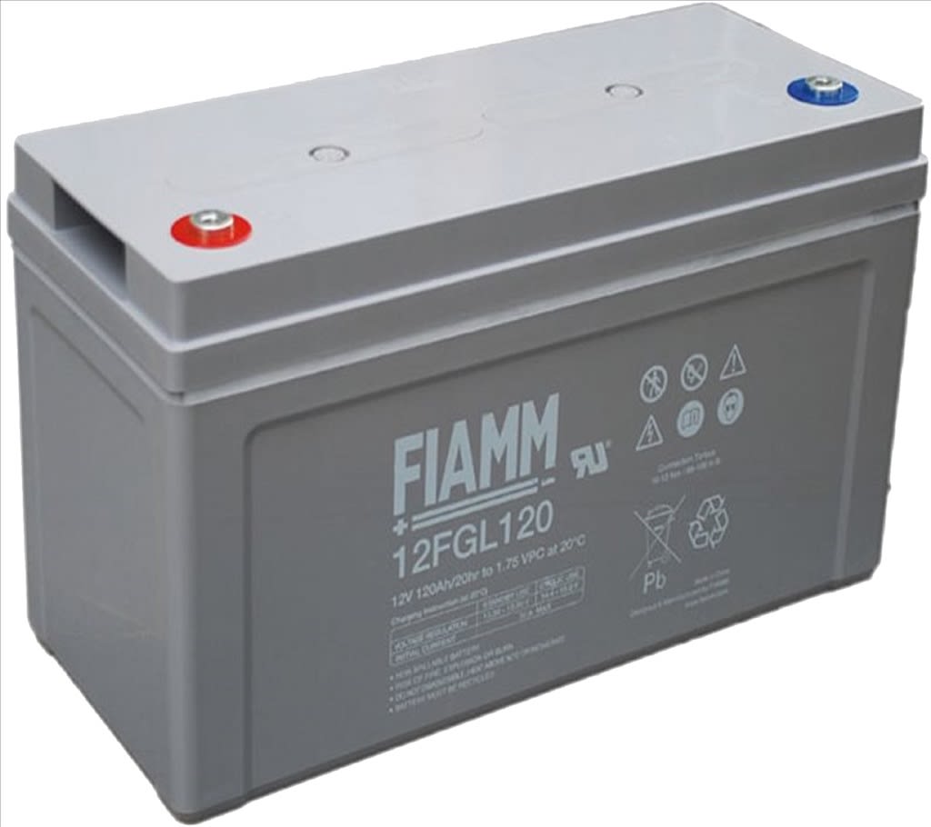 FIAMM ENERGY TECH. - FI112FGL120 BATTERIE LUNGA VITA VRLA AGM 12FGL120