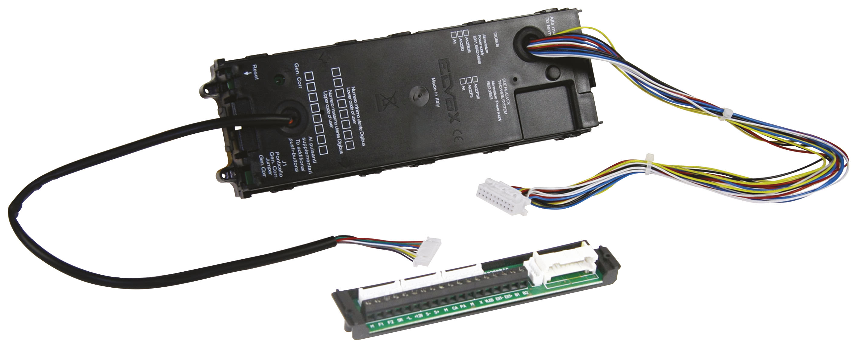 VIMAR SPA - VIW13C5 UNIT DUE FILI PLUS TARGA A/V CASELLARIO