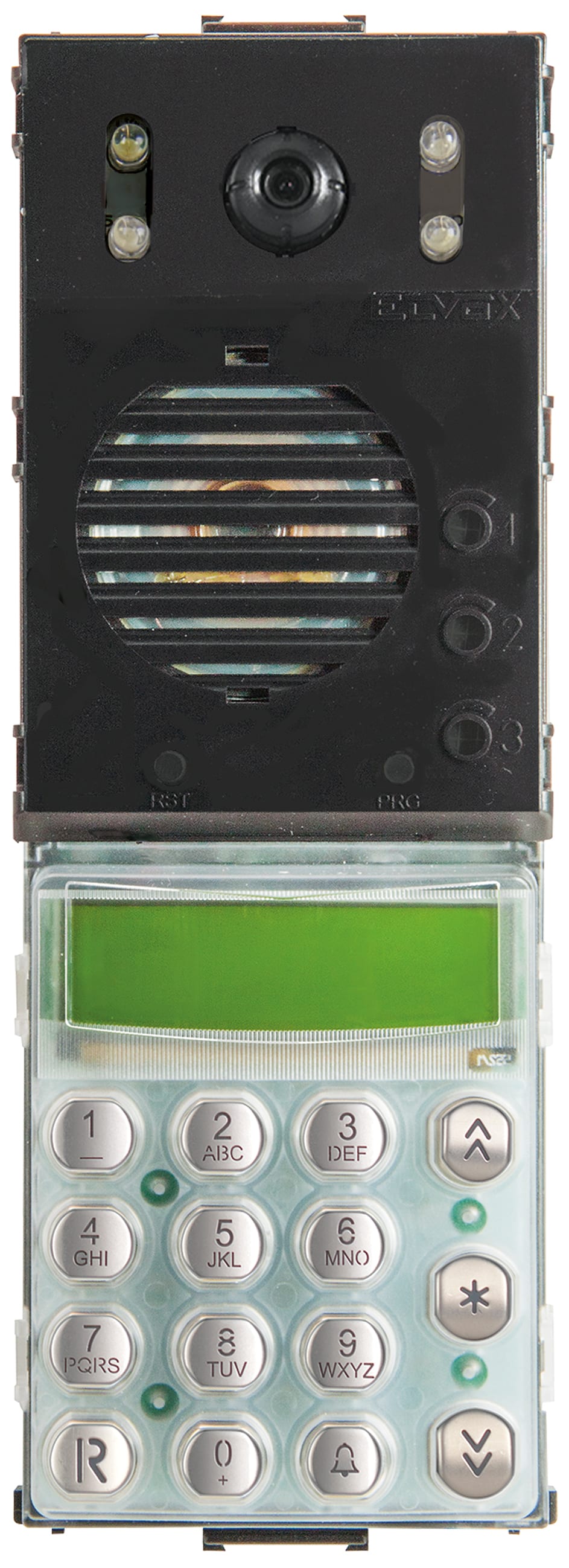 VIMAR SPA - VIW13F7 UNIT A/V DUE FILI PLUS TASTIERA ACCIAIO