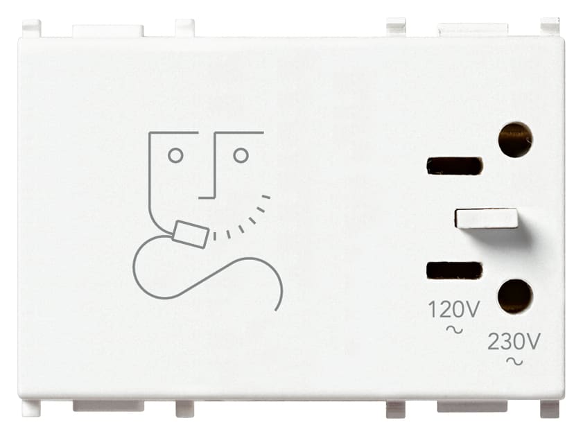 VIMAR SPA - VIW14290 PRESA PER RASOIO 230V BIANCO