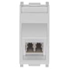 VIMAR SPA - VIW14351.LC.SL Presa ottica multi 50/125 LC Silver