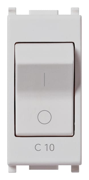 VIMAR SPA - VIW14404.10.SL INTERRUTTORE MT 1P C10 120-230V SILVER