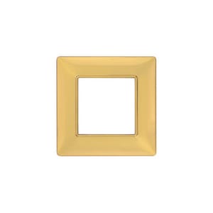 VIMAR SPA - VIW14642.24 PLACCA 2M ORO LUCIDO