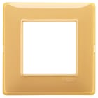 VIMAR SPA - VIW14642.43 Placca 2M Reflex ambra