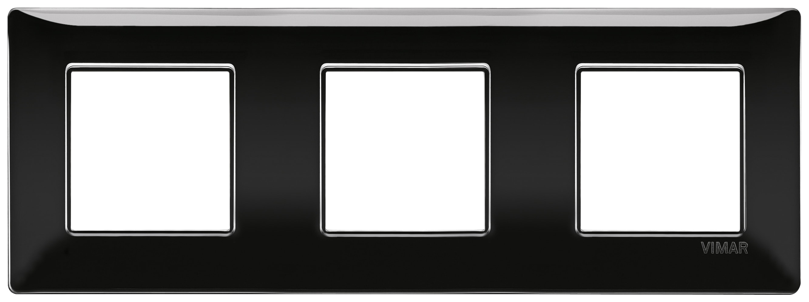 VIMAR SPA - VIW14644.05 Placca 6M (2+2+2) int71 nero