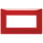 VIMAR SPA - VIW14649.51 Placca 5M BS Reflex rubino