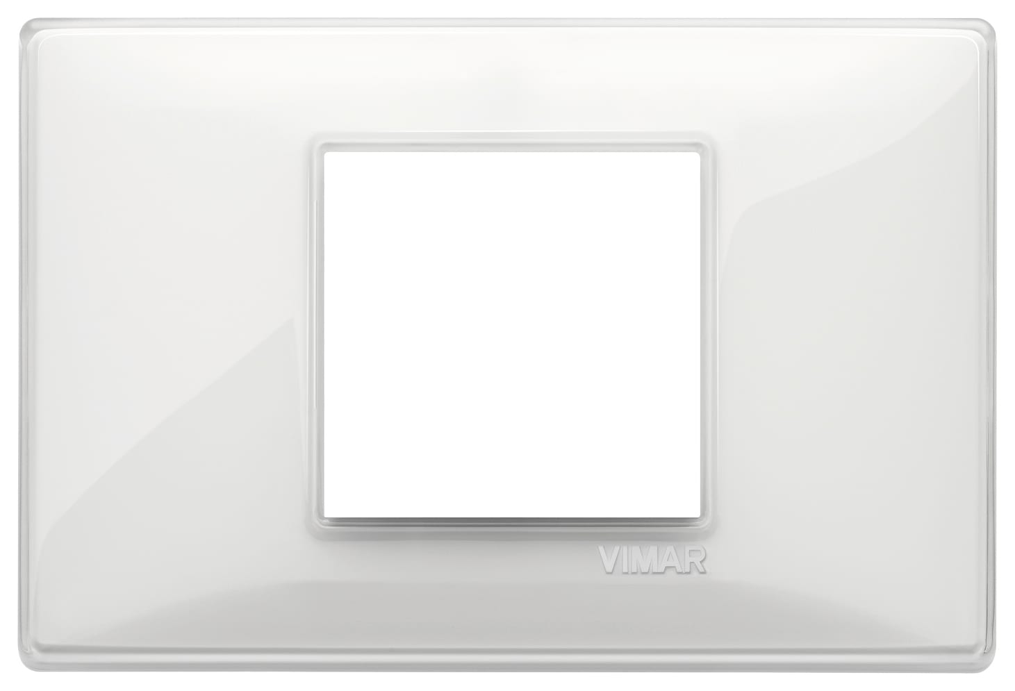 VIMAR SPA - VIW14652.41 Placca 2M centrali Reflex neve
