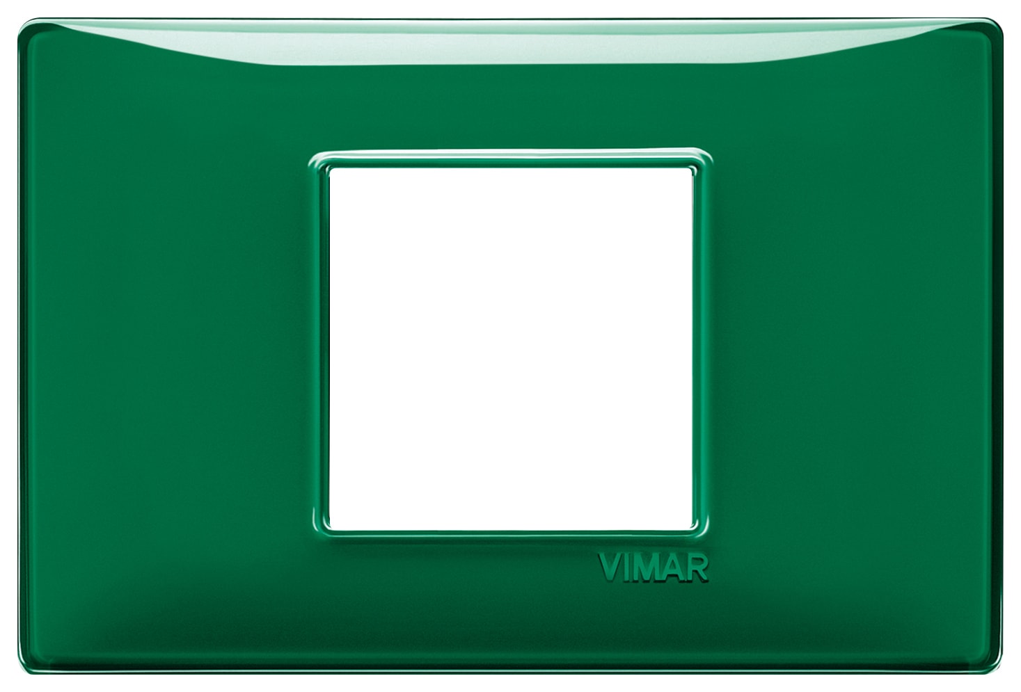 VIMAR SPA - VIW14652.47 PLACCA 2M CENTRALI REFLEX SMERALDO