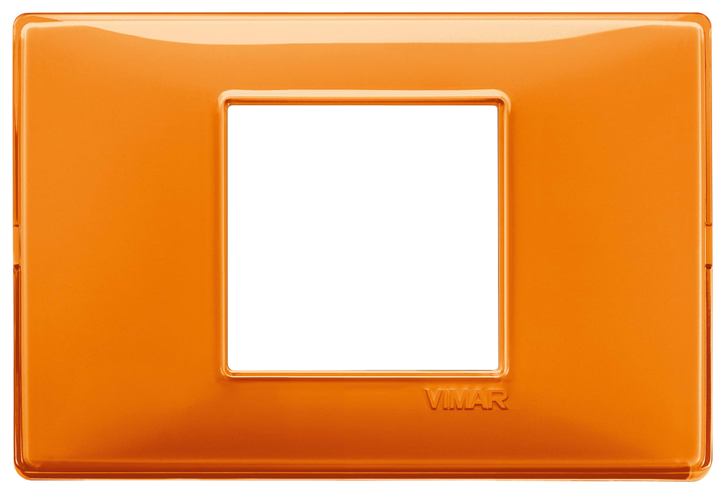 VIMAR SPA - VIW14652.48 Placca 2M centrali Reflex arancio