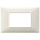 VIMAR SPA - VIW14653.06 Placca 3M bianco granito