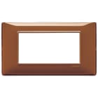 VIMAR SPA - VIW14654.49 Placca 4M Reflex tabacco