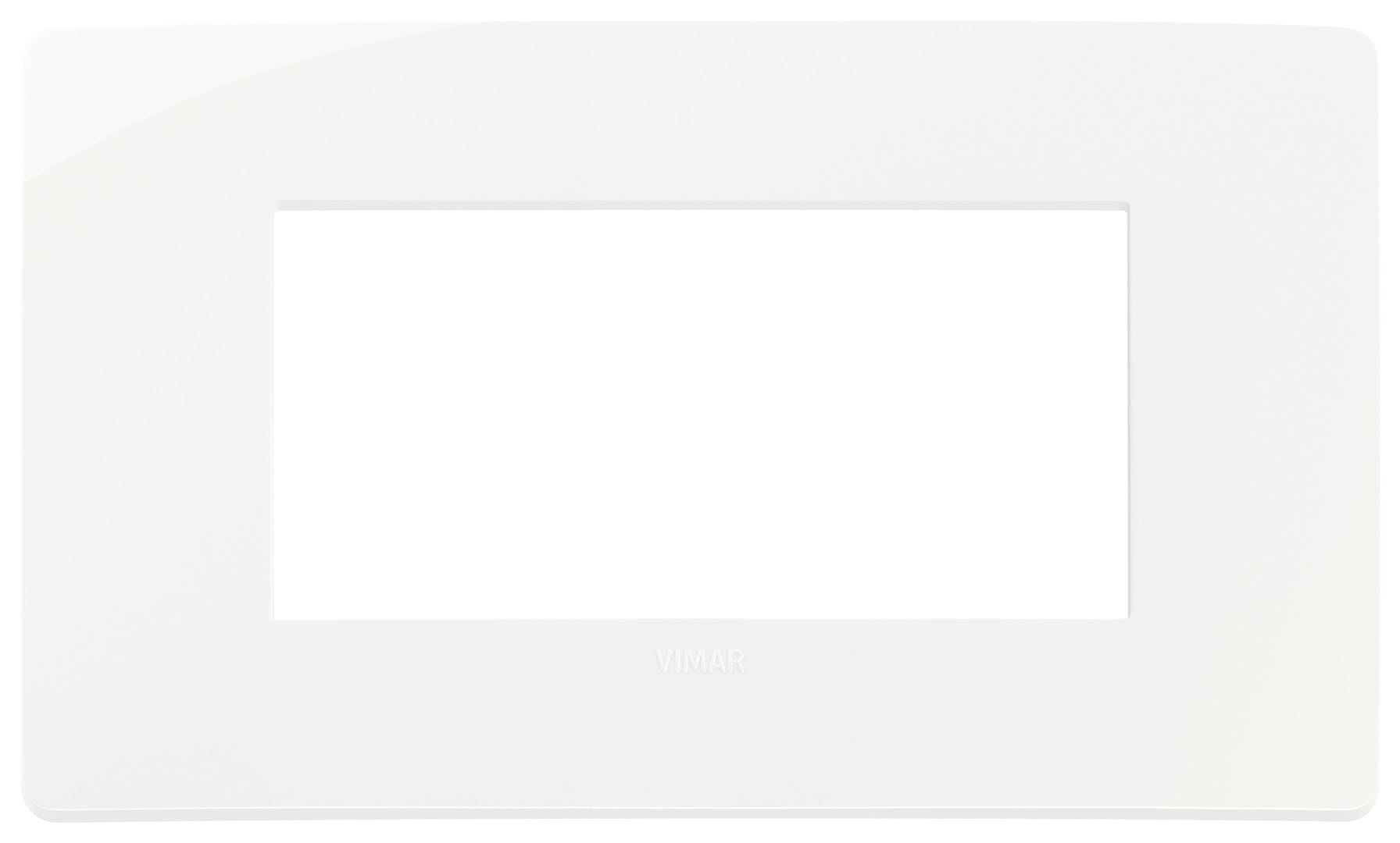 VIMAR SPA - VIW14654U.01 PLACCA PLANA UP 4M BIANCO