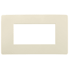 VIMAR SPA - VIW14654U.12 PLACCA PLANA UP 4M AVORIO MATT
