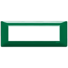 VIMAR SPA - VIW14657.47 Placca 7M Reflex smeraldo