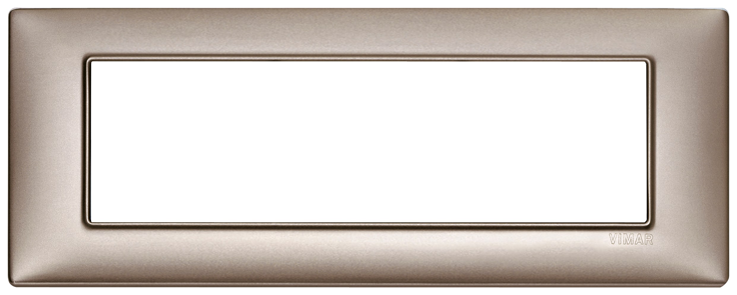 VIMAR SPA - VIW14657.74 PLACCA 7M NICHEL PERLATO