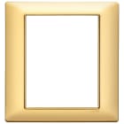 VIMAR SPA - VIW14668.25 PLACCA 8M ORO OPACO