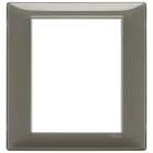 VIMAR SPA - VIW14668.40 Placca 8M Reflex cenere