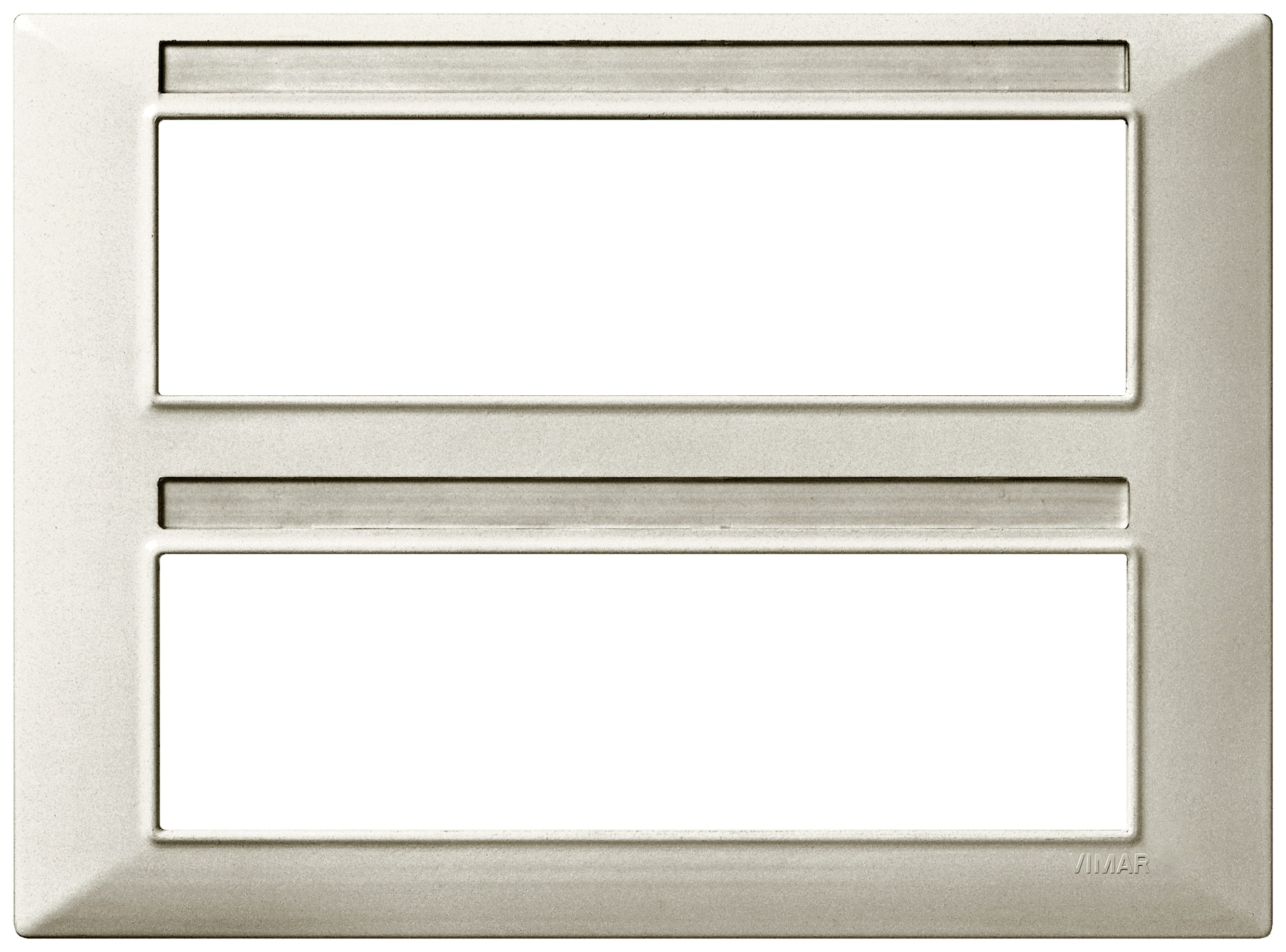 VIMAR SPA - VIW14690.21 PLACCA 14M NICHEL OPACO