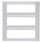 VIMAR SPA - VIW14691.20 PLACCA 21M ARGENTO OPACO