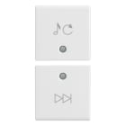 VIMAR SPA - VIW14751.5 Due mezzi tasti 1M sorg./traccia bianco