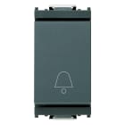 VIMAR SPA - VIW16080.C Pulsante 1P NO 10A campanello grigio