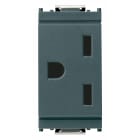 VIMAR SPA - VIW16247 PRESA 2P+T 15A AMERICANO GRIGIO