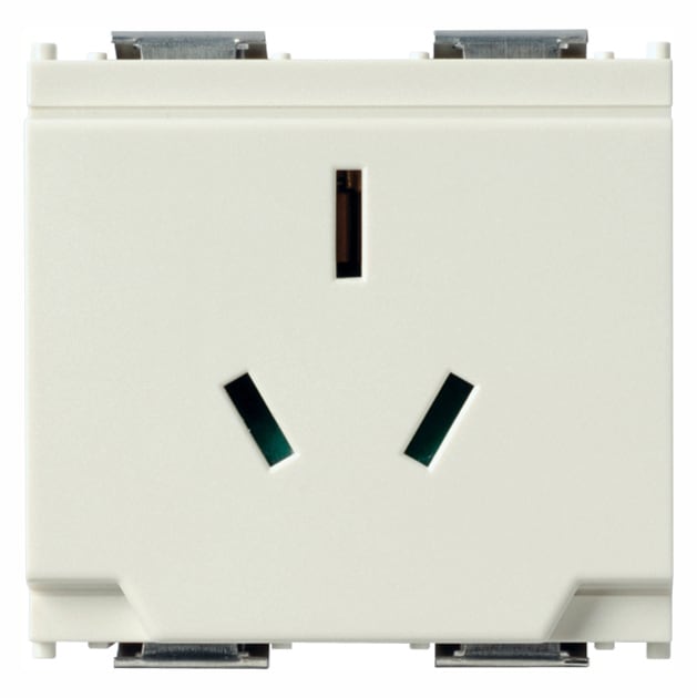 VIMAR SPA - VIW16261.B PRESA SICURY 2P+T 10A AUSTRALIA BIANCO
