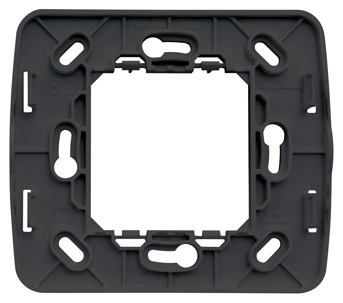 VIMAR SPA - VIW16527.RN Supporto radio placca Rondò 2M grigio