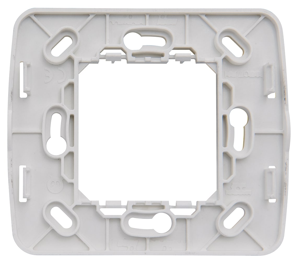 VIMAR SPA - VIW16527.RN.B SUPPORTO RADIO PLACCA RONDO 2M BIANCO