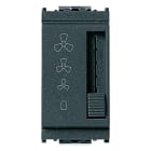 VIMAR SPA - VIW16558 COMMUTATORE A SLITTA 1P 6(2)A GRIGIO