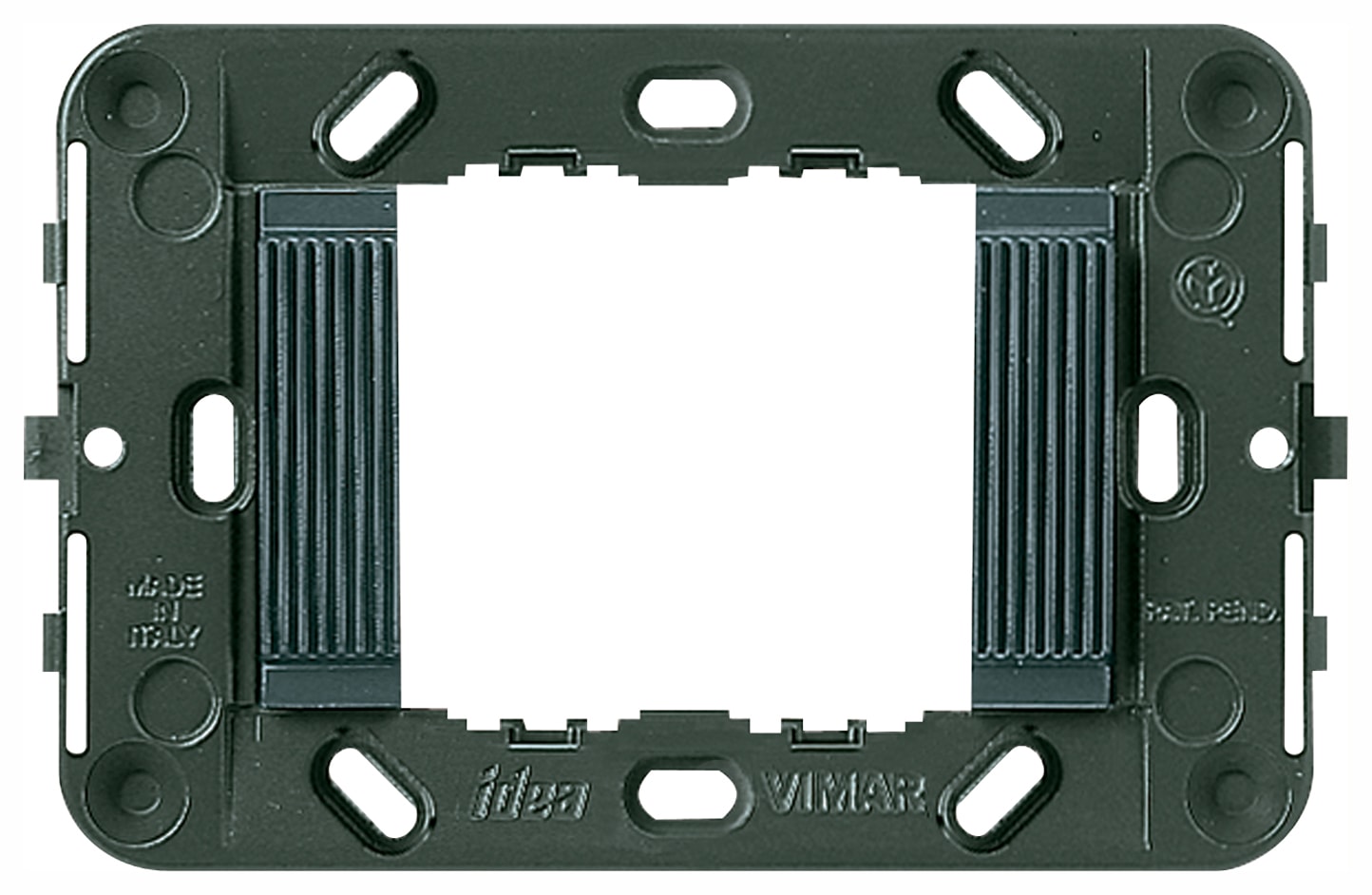 VIMAR SPA - VIW16722 SUPPORTO 2M RIGATO SCAT.INC.3M GRIGIO