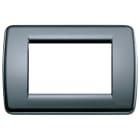 VIMAR SPA - VIW16763.15 PLACCA ROND 3M GRIGIO GRAFITE