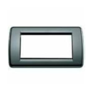 VIMAR SPA - VIW16764.15 Placca Rondò 4M grigio grafite