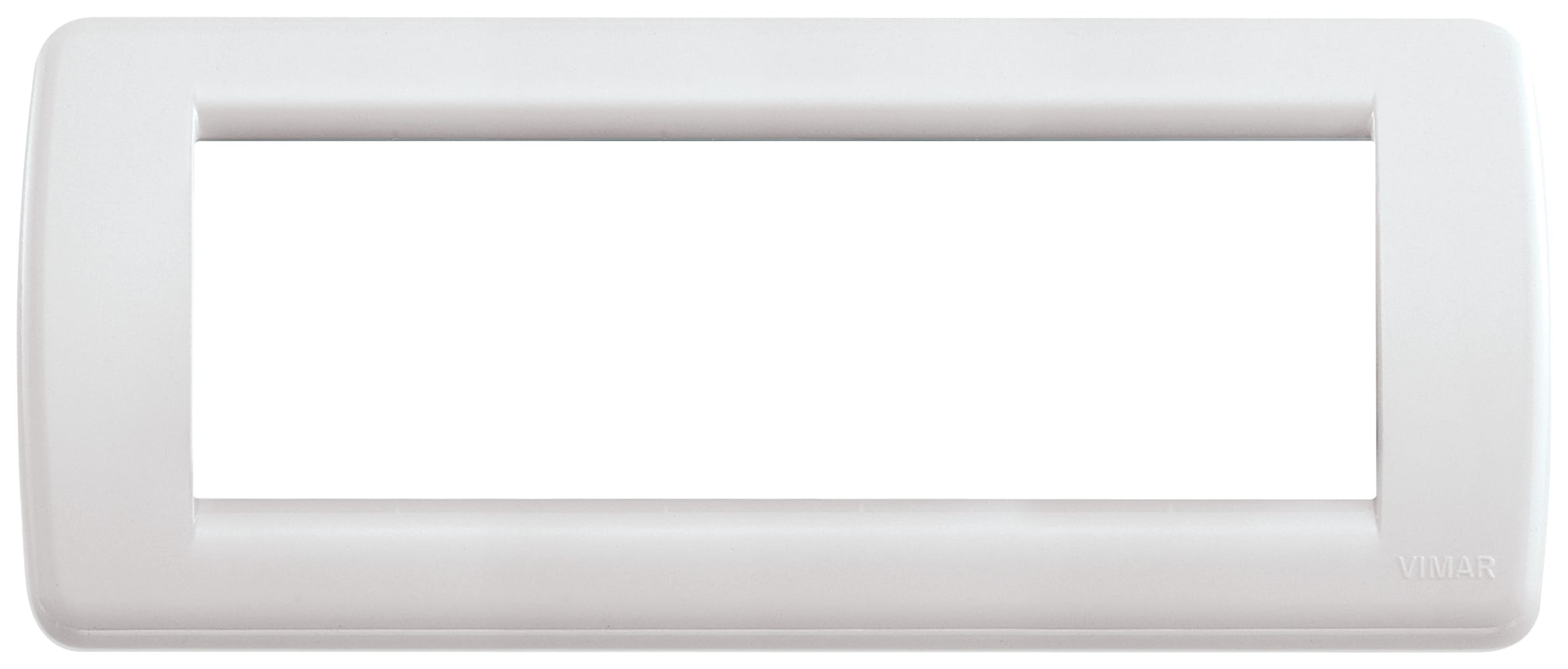 VIMAR SPA - VIW16766.04 PLACCA ROND 6M BIANCO IDEA