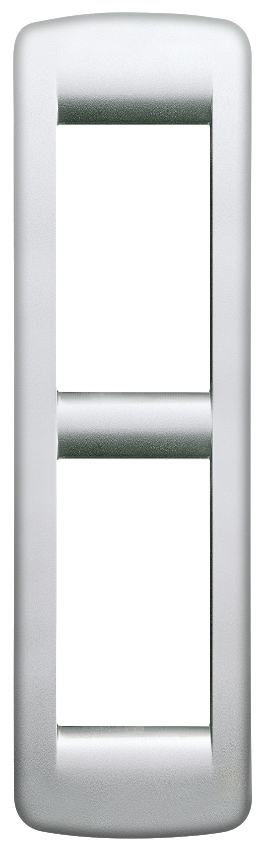 VIMAR SPA - VIW16784.21 PLACCA RONDO 2M PANN.ARGENTO MET.