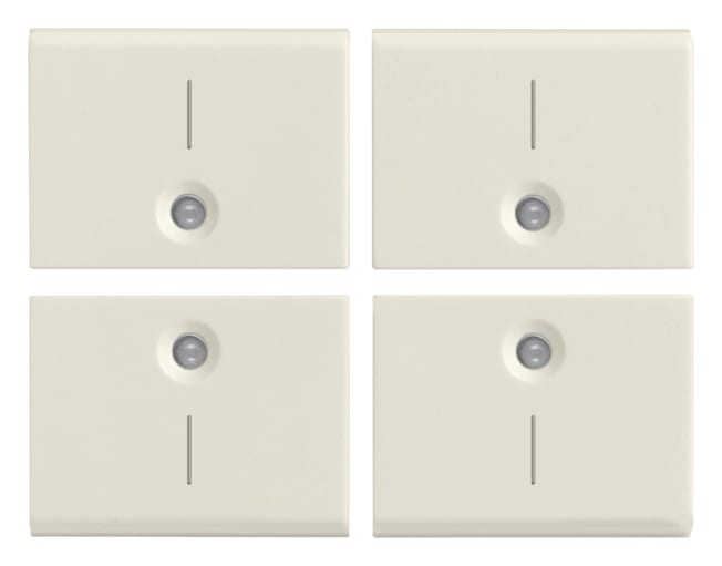 VIMAR SPA - VIW16841.1.B Quattro mezzi tasti 1M simbolo I bianco