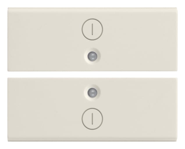 VIMAR SPA - VIW16842.2.B Due mezzi tasti 2M simbolo I O bianco