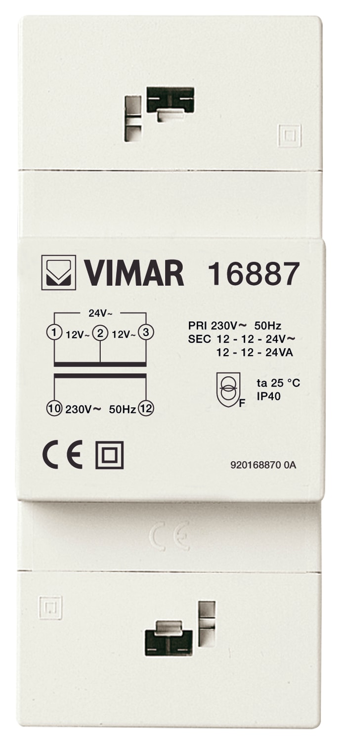 VIMAR SPA - VIW16887 Trasformatore sicurezza 230/12-24V