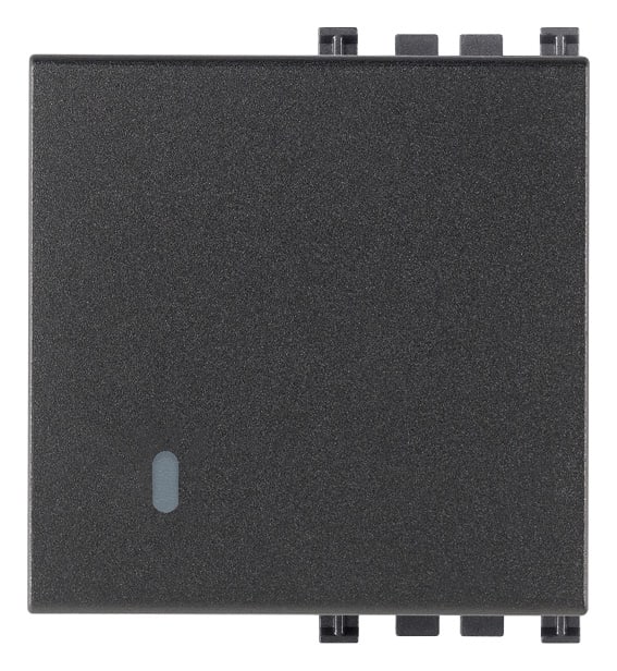 VIMAR SPA - VIW19022.AB TASTO 2M ANTIBATTERICO GRIGIO