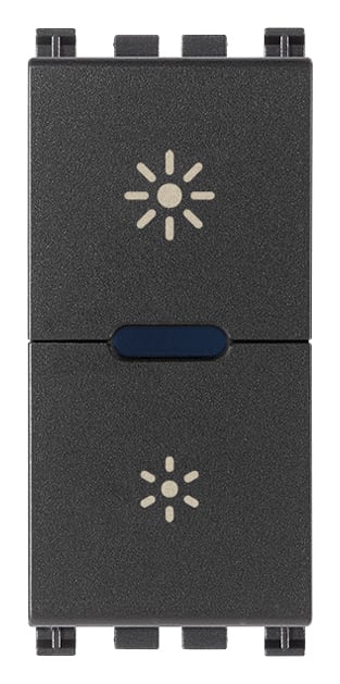 VIMAR SPA - VIW19135.AB.1 DIMMER MASTER 230V UNIV. ANTIBATT.GRIGIO